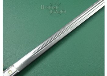 British 1827 Pattern Royal Navy Claymore Bladed Sword. Crimean War Broadsword #10