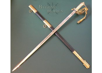 Queen Elizabeth II Royal Navy Officers Sword
