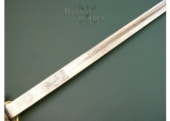 British 1827 Pattern Royal Navy Officers Sword. Elizabeth II #7