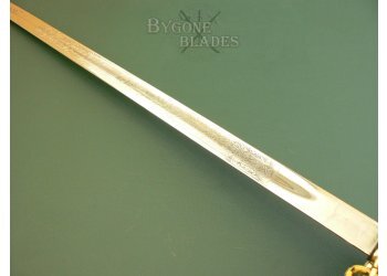 British 1827 Pattern Royal Navy Officers Sword. Elizabeth II #9