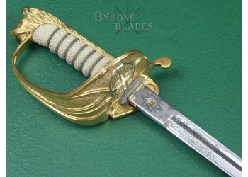 British 1827 Pattern Trinity House Naval Sword. George V. WW1. #2204015 #9