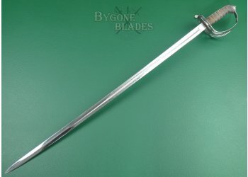 British 1827 Pattern Victorian Rifle Officers Sword. George Pillin. #6