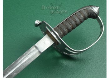 British 1827 Pattern Victorian Rifle Officers Sword. Henry Benjamin #11