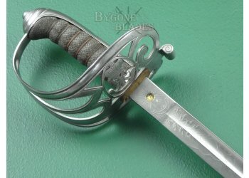 British 1827 Pattern Victorian Rifle Officers Sword. Henry Benjamin #12