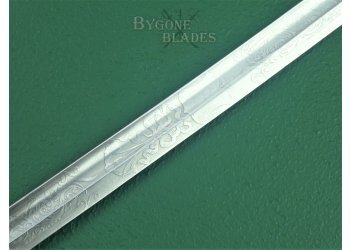 British 1827 Pattern Victorian Rifle Officers Sword. Henry Benjamin #14