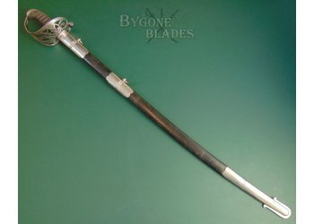 British Victorian Rifle Staff Sergeant&#039;s Sword. The Queens Royal West Surrey Re #3