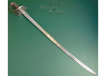 British Victorian Rifle Staff Sergeant&#039;s Sword. The Queens Royal West Surrey Re #4