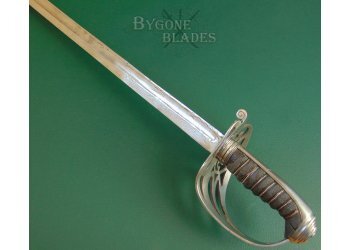 British Victorian Rifle Staff Sergeant&#039;s Sword. The Queens Royal West Surrey Re #7