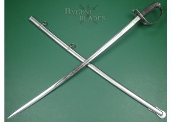 British 1827 Pattern Volunteer Rifles Officers Sword. Hebbert &amp; Co. 1860. #2501002 #2