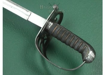 British 1827 Pattern Volunteer Rifles Officers Sword. Hebbert &amp; Co. 1860. #2501002 #12