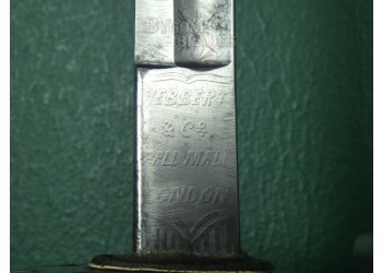 British 1827 Pattern Volunteer Rifles Officers Sword. Hebbert &amp; Co. 1860. #2501002 #16
