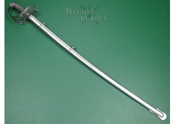 British 1827 Pattern Volunteer Rifles Officers Sword. Hebbert &amp; Co. 1860. #2501002 #3