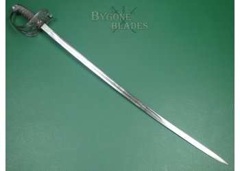 British 1827 Pattern Volunteer Rifles Officers Sword. Hebbert &amp; Co. 1860. #2501002 #5