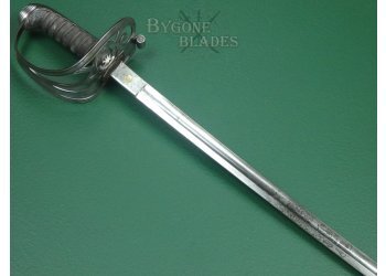 British 1827 Pattern Volunteer Rifles Officers Sword. Hebbert &amp; Co. 1860. #2501002 #7