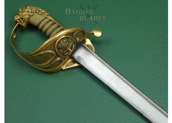 British 1827 Pattern William IV Quill Point Royal Navy Sword. Prosser. #2109020 #8