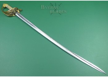 British 1827 Pattern William IV Royal Navy Officers Quill Point Sword. 1832-1837 #5