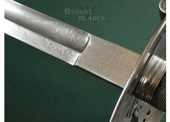 British 1827 Victorian Rifles Sword. Fantastic Example. Thurkle. London #12