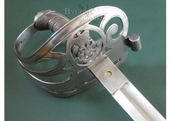 British 1827 Victorian Rifles Sword. Fantastic Example. Thurkle. London #9