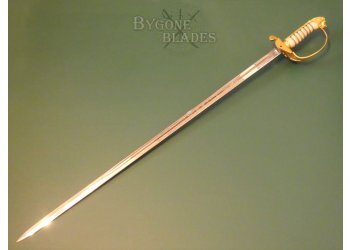 British 1827/46 Pattern Named Royal Navy Officers Sword. Wilkinson EIIR #6