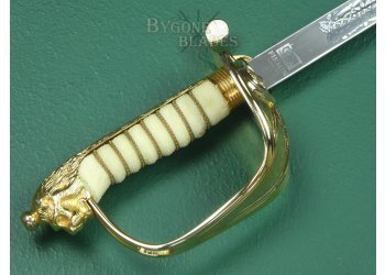 British 1827/46 Pattern Parade Condition Royal Navy Officers Sword. EIIR. #2310006 #9