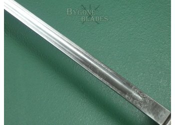 British 1827/92 Pattern Rifle Officers Sword. Boer War. Pillin. #2404006 #15