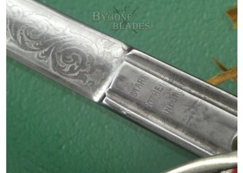 Scottish 1828 Pattern Scottish Basket Hilt Broadsword. Royal Scots. #2204007 #16