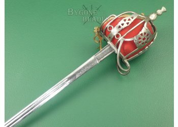 Scottish 1828 Pattern Scottish Basket Hilt Broadsword. Royal Scots. #2204007 #8