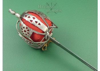 Scottish 1828 Pattern Scottish Basket Hilt Broadsword. Royal Scots. #2204007 #9