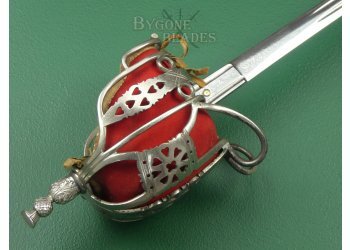 Scottish 1828 Pattern Scottish Basket Hilt Broadsword. Royal Scots. #2204007 #10