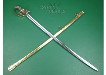 British 1845 Pattern Crimean War Period Infantry Field Officers Sword. #2306002 #1