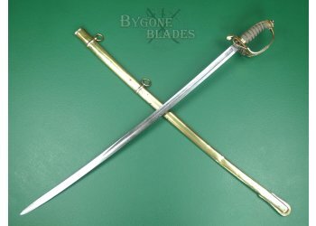 British 1845 Pattern Crimean War Period Infantry Field Officers Sword. #2306002 #2