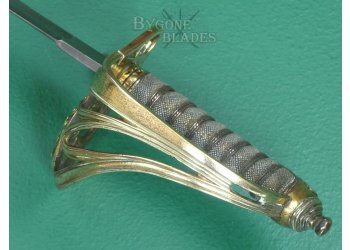 British 1845 Pattern Crimean War Period Infantry Field Officers Sword. #2306002 #12