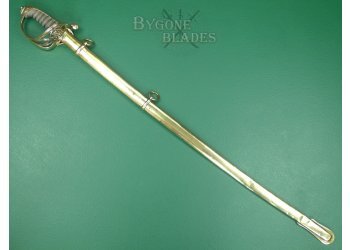 British 1845 Pattern Crimean War Period Infantry Field Officers Sword. #2306002 #3