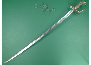 British 1845 Pattern Crimean War Period Infantry Field Officers Sword. #2306002 #6