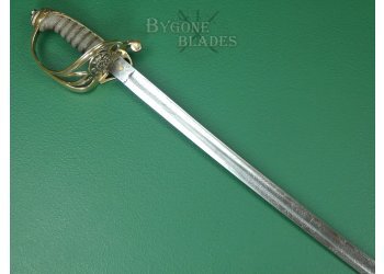 British 1845 Pattern Crimean War Period Infantry Field Officers Sword. #2306002 #7