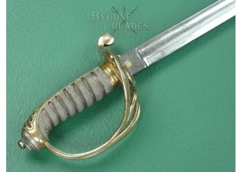 British 1845 Pattern Crimean War Period Infantry Field Officers Sword. #2306002 #9