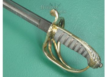 British 1845 Pattern Crimean War Period Infantry Field Officers Sword. #2306002 #10