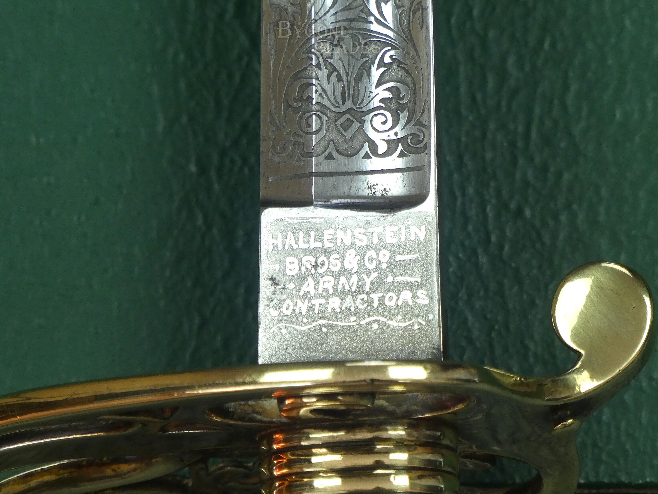 British 1845 Pattern Infantry Field Officers Presentation Sword. Major Urban Richards. #2608001 #13