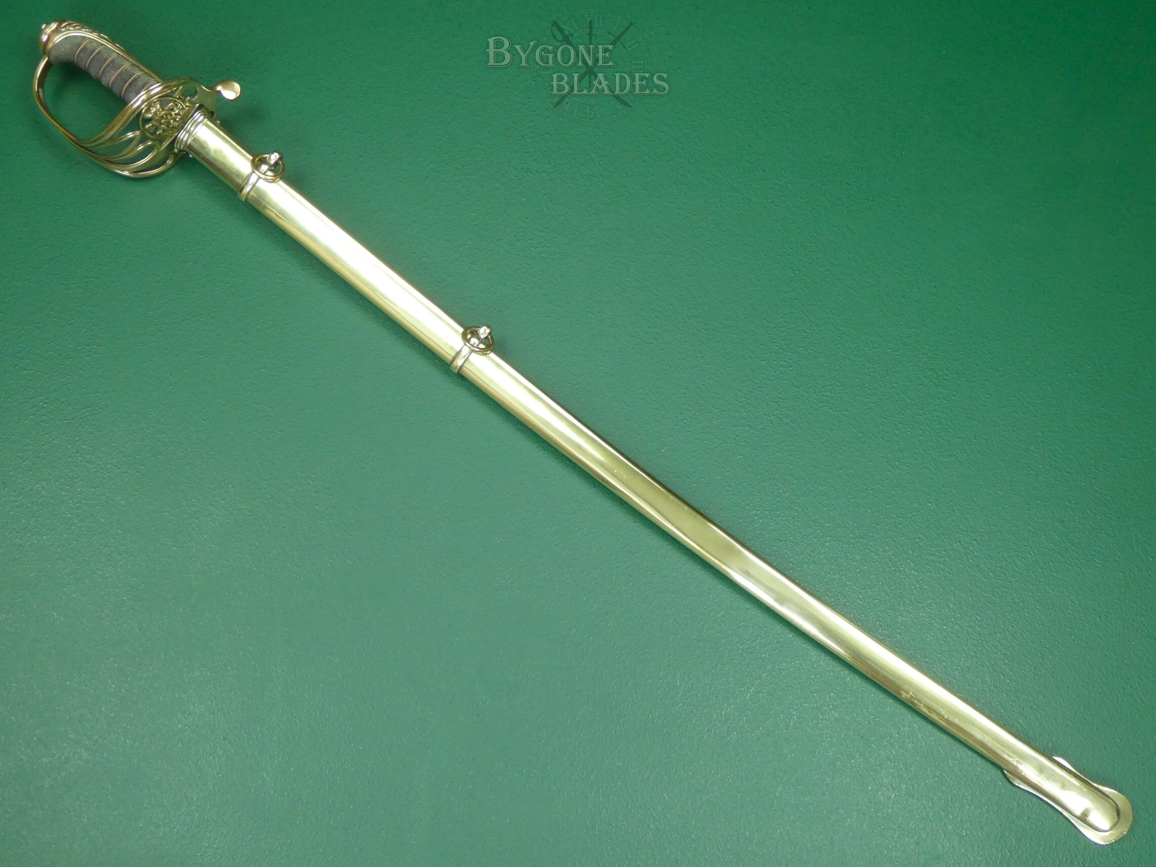 British 1845 Pattern Infantry Field Officers Sword. #2606008 #3