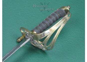 British 1845 Pattern Infantry Officers Piquet Weight Sword. #2404007 #12