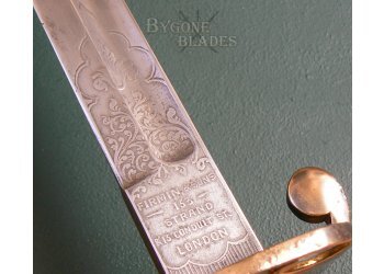 British 1845 Pattern Victorian Infantry officer&#039;s Sword. Mole 1856-1860 #11