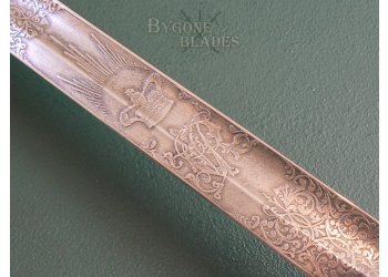 British 1845 Pattern Victorian Infantry officer&#039;s Sword. Mole 1856-1860 #12
