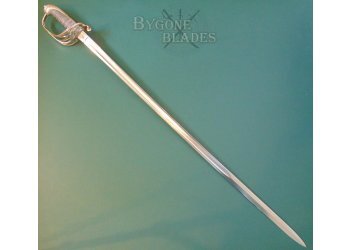 British 1845/54 Pattern Infantry Officers Gothic Hilt Sword #5