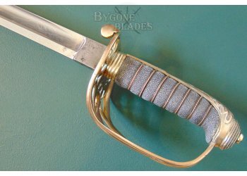 British 1845/54 Pattern Infantry Officers Gothic Hilt Sword #8