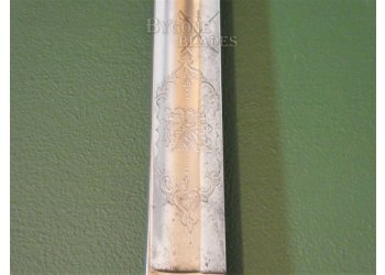 British 1845/54 Pattern Infantry Officers Sword. Duke of Wellingtons West Riding Regiment #12