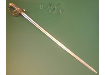 British 1845/54 Pattern Infantry Officers Sword. Duke of Wellingtons West Riding Regiment #5