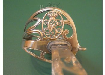 British 1845/54 Pattern Infantry Officers Sword. Duke of Wellingtons West Riding Regiment #9