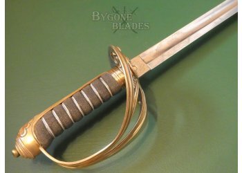 British 1845/54 Pattern Infantry Officers Sword. Duke of Wellingtons West Riding Regiment #10