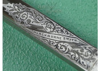British 1845/54 Pattern Infantry Sword. Major General Blackburne Smith. #2310007 #15