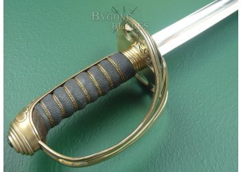 British 1845/54 Pattern Named Infantry Officers Sword. Gloucestershire Regiment. Wilkinson 1869 #9
